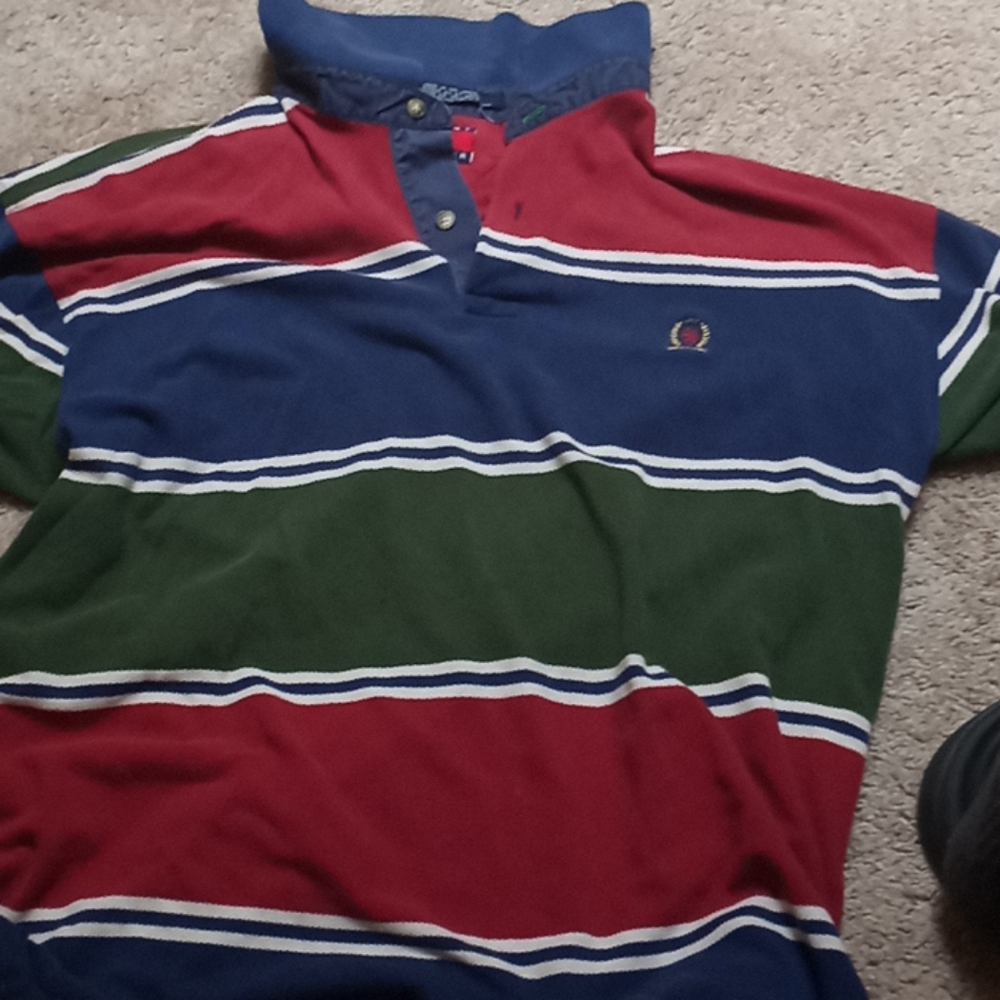 Vintage Tommy Hilfiger polo style shirt